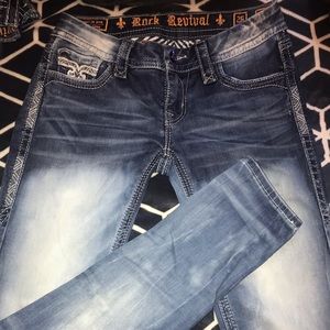 Women’s Rock Revival Skinny Jeans - Size 26
